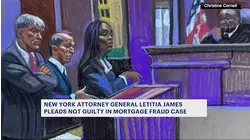 NY Attorney General Letitia James pleads not guilty in mortgage fraud case pushed by Trump
