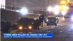 Father describes chaotic scene after deadly multi-car crash on I-57