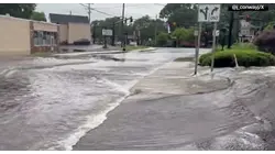 Norwalk flash flooding turns streets into rivers