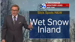 Wake-Up Weather: Wet snow inland