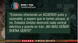 Reinicio de negociaciones de paz con Irán esperanza a mamá de soldado latina en Medio Oriente