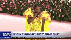 Serena Williams returning to professional tennis at Wimbledon tune-up event