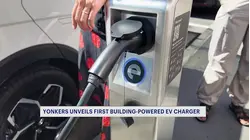 Yonkers plugs into the future with city's first curbside EV charger
