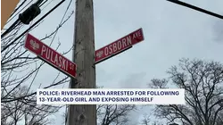 Riverhead man accused of exposing himself to 13-year-old girl