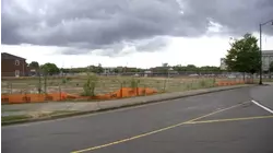 Lot where Crown Event Center was planned to become public green space