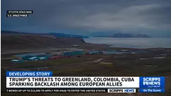 Trump says US 'needs Greenland' following military action in Venezuela