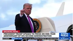 In wide-ranging remarks, Trump touts 'accomplishments' and efforts to acquire Greenland