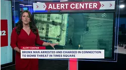 Bronx man arrested for leaving suspicious package in Times Square