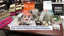 Middle Island man found with over 150 pounds of marijuana in minivan