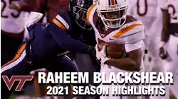 Raheem Blackshear Regular Season Highlights | Virginia Tech RB