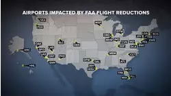 Airlines cut hundreds of flights Friday as shutdown stretches on