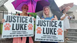 Yorktown supporters rally for dog owner as shooting suspect returns to court