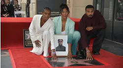 Chadwick Boseman honored with posthumous star on Hollywood Walk of Fame