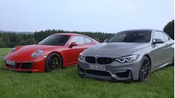 BMW M4 CS vs. Porsche 911 GTS