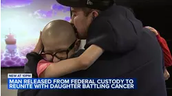 Local father detained by feds reunited with daughter fighting cancer