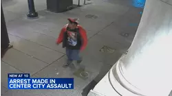 Suspect arrested in unprovoked Center City Philadelphia attack that left man with broken jaw