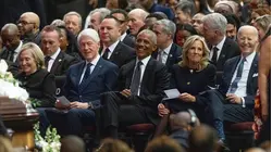 Former US Presidents Speak at Funeral for Rev. Jesse Jackson
