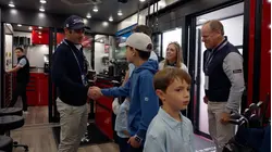 Levine Children's patient enjoys VIP experience at Truist Championship