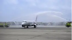 Más de 2,500 días pasaron para esta imagen: un avión comercial volando directo de EE.UU. a Venezuela