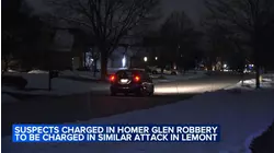 Charges filed after 3 arrested in home invasions, robberies in Homer Glen, Lemont, sheriff says