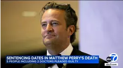 Sentencing hearing dates set for 5 people charged in Matthew Perry's death