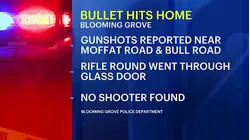 Bullet pierces Blooming Grove home after shots fired nearby