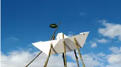 Origami In The Garden