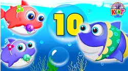 Ten Little Baby Shark