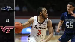 Longwood vs Virginia Tech Men's Basketball Highlight (2020-21)