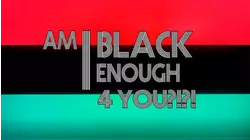 Am I Black Enough 4 You?!?!