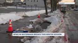 Water main breaks surge across New Jersey during winter freeze