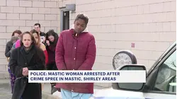 Woman arrested for alleged theft spree of businesses, cars across Shirley and Mastic