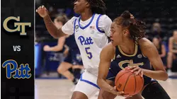 Georgia Tech vs. Pitt Women's Basketball Highlights (2021-22)