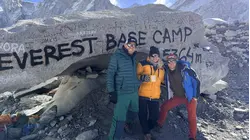 Fan Snap Sunday TODAY Mug Shot at Everest Base Camp
