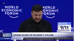 Drone incident forces delay of Zelenskyy's flight