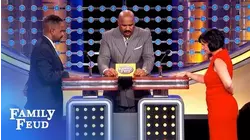 Guys, NO WOMAN believes THIS is why you're home late! | Family Feud