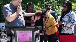 Family mourns 14-year-old Angel Mendoza at Norwood vigil, calls for justice