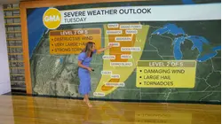 Flash flood threat as dangerous weather on the move