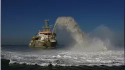 Kamov Ka-32 and Dredger