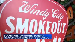 Blake Shelton to headline Windy City Smokeout 2026