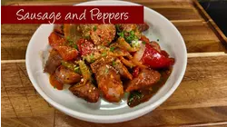 What's Cooking: Sausage And Peppers Marinara from Uncle Giuseppe's Marketplace