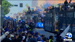 Best moments from Dodgers' World Series Championship parade and rally