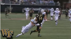 Jamie Newman Goes Deep To Sage Surratt for Wake Forest Touchdown