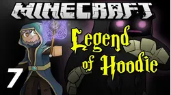 Minecraft Legend of Hoodie E07 "Hermit Hut" (Silly Role-play)