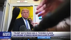 Trump says Iran has a ticking clock as drone strikes hit near nuclear plant