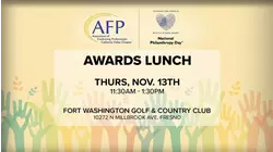 Association of Fundraising Professionals luncheon for Valley chapter