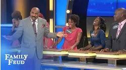 Lugenia schools Steve!! | Family Feud