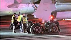Plane Blows Tires During Rough Landing at Atlanta Airport