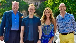 Ian 'H' Watkins and Claire Sweeney