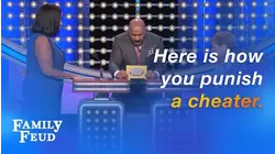 Ladies... What's the right punishment for a CHEATER? | Family Feud